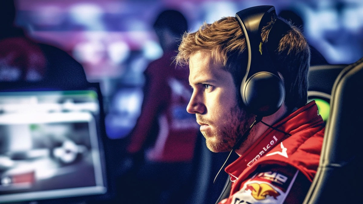 Vettel dispose d'une simulateur Aston Martin F1 chez lui