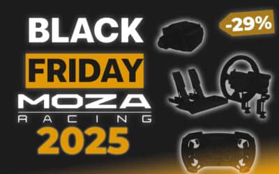 Black Friday Moza Racing 2025: Promotions jusqu’à -29%