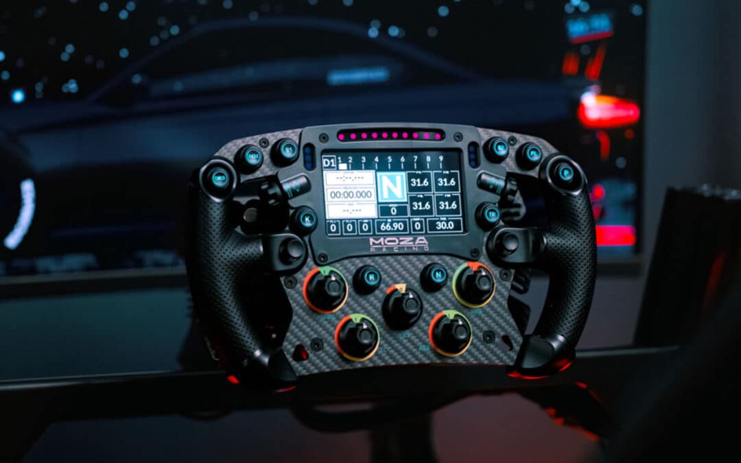 Moza Racing dévoile le volant FSR2 et le dashboard CM2