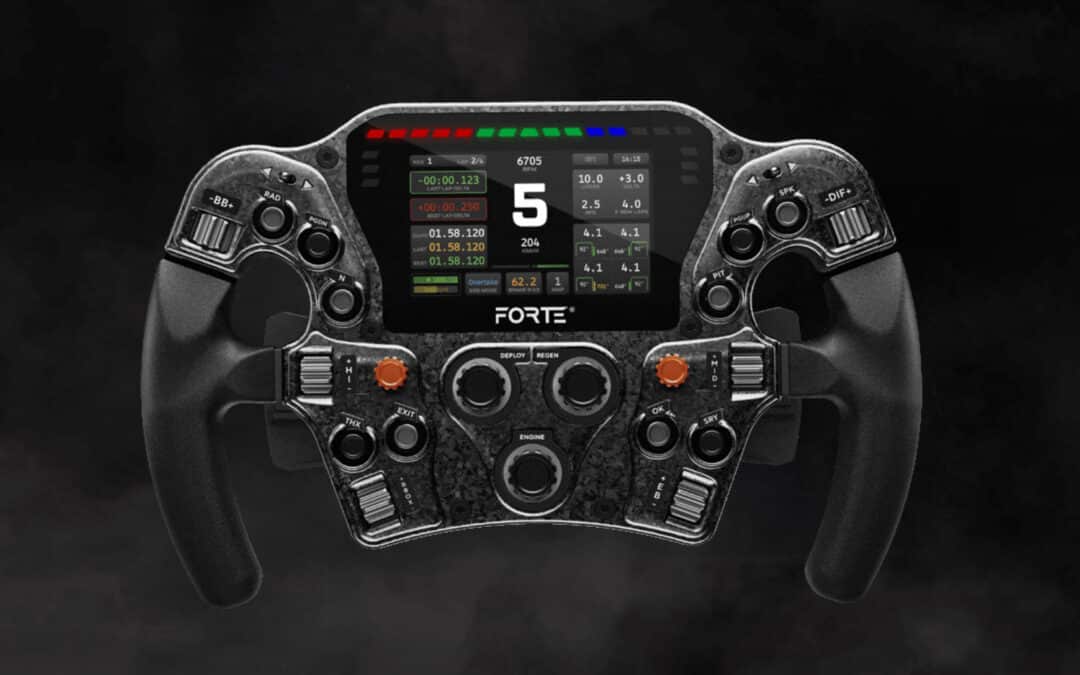 Asetek Forte Formula Pro en précommande : un design carbone et un écran XXL