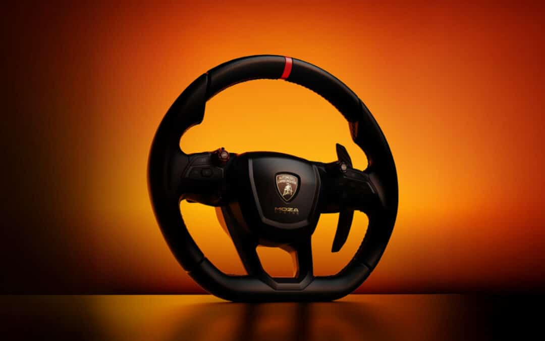 Moza x Lamborghini : le nouveau volant Revuelto va faire rêver les fans de supercars