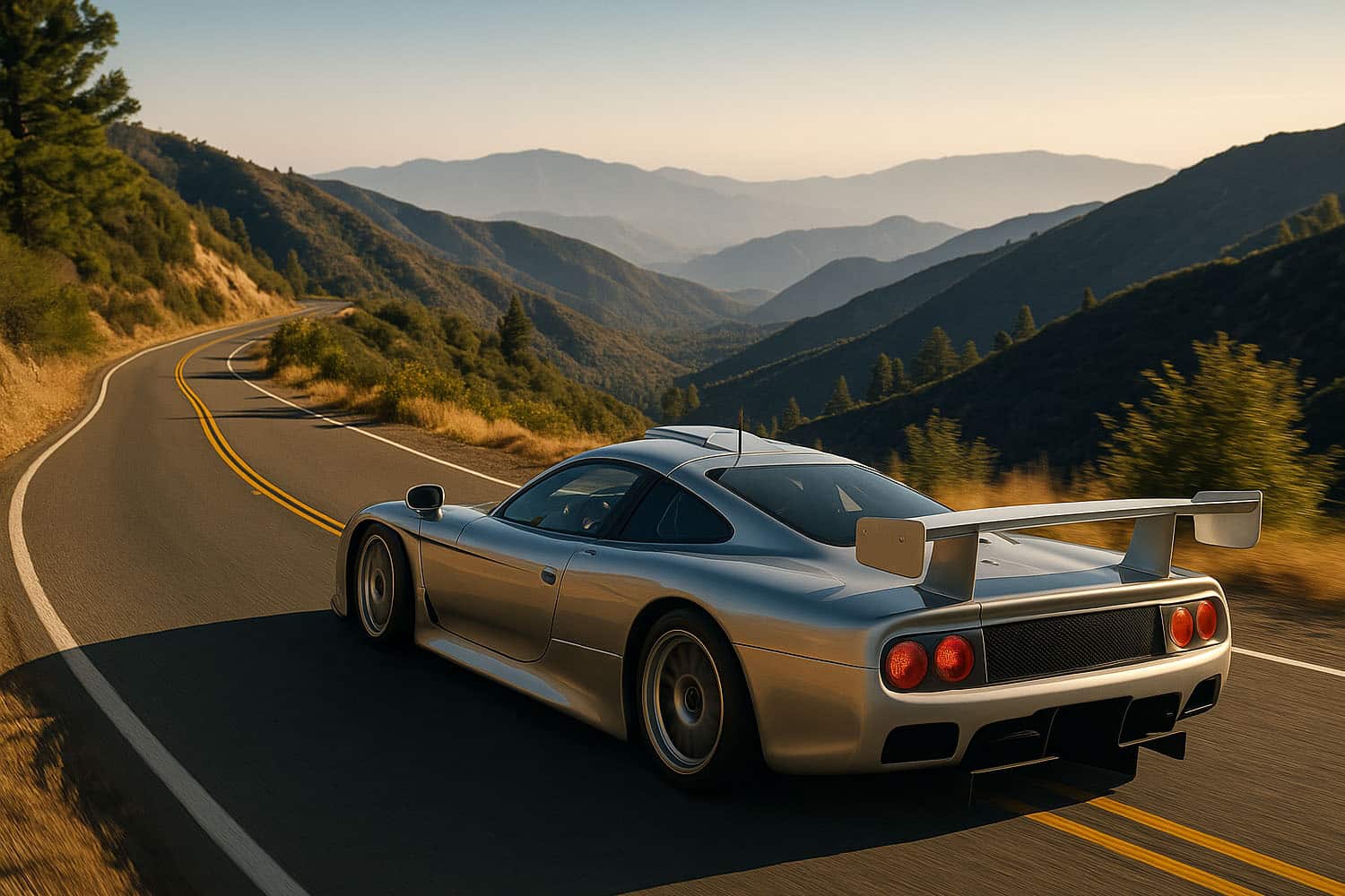 Mod LA Canyons Assetto Corsa corrida simulada mclaren gt3 v2