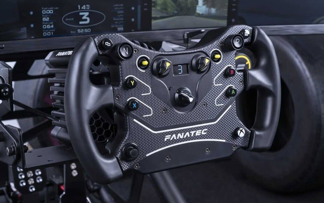 Fanatec lance le CSL Steering Wheel GT3 : le remplaçant du McLaren GT3 V2