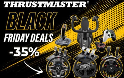 Black Friday Thrustmaster : Les meilleures promos 2025 enfin dévoilées (-35%) !
