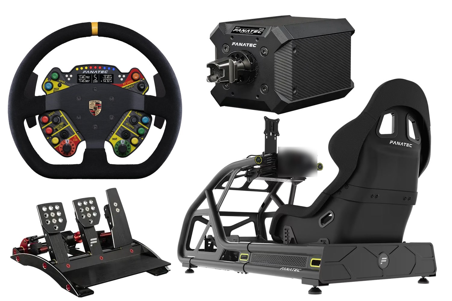 Bundle Complet Sim Racing Xbox haut de gamme fanatec mclaren gt3 v2