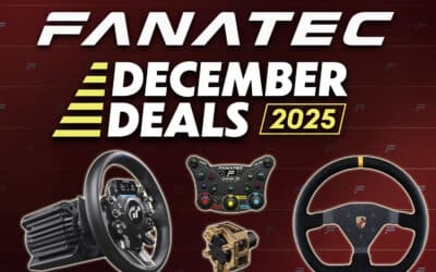 December Deals Fanatec: Nouvelles Promos à ne pas rater (jusqu’à -25%)