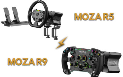 Moza R5 vs R9 : quelle base choisir ?