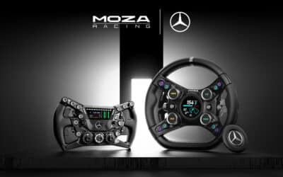 MOZA Gamescom 2026 : volants Mercedes, Ford, moto MotoGP et IA