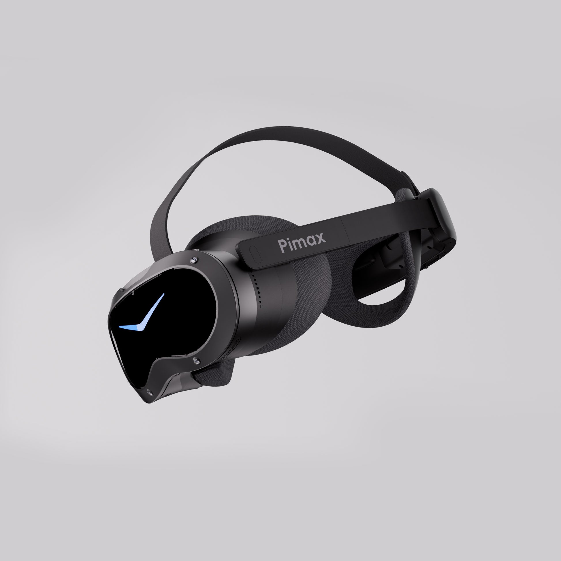 Le casque VR Pimax Crystal Pro vu de trois quarts